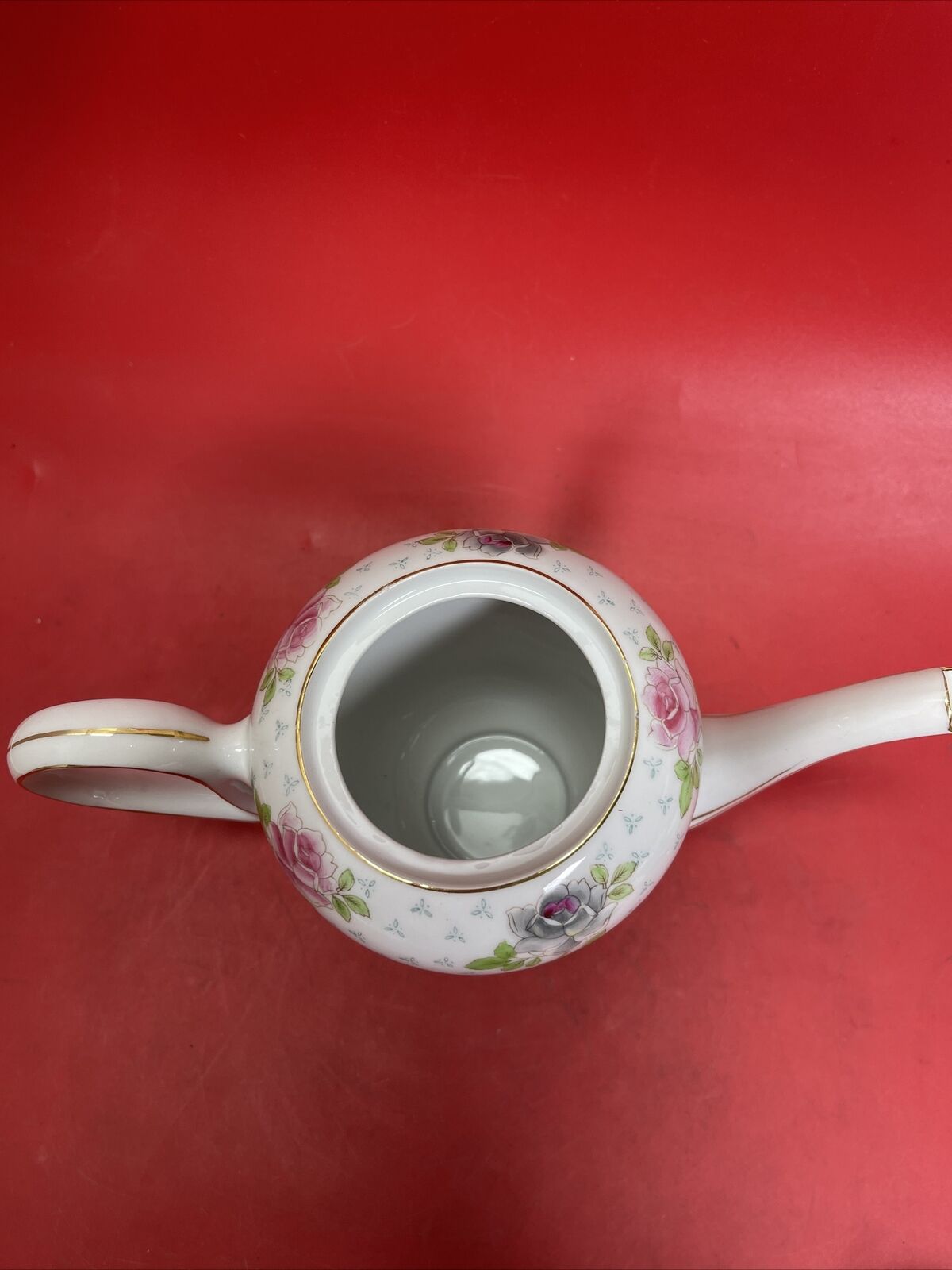 UCAGCO CHINA MADE IN OCCUPIED JAPAN TEA POT WITH CREAMER & SUGAR