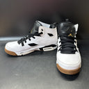 Nike Air Jordan Flight Club 91 GG Size 6Y White Black Gum 555333-121