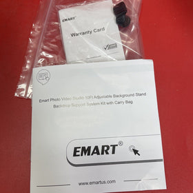 Emart Backdrop Stand 10x7ft(WxH) Photo Studio Adjustable Support