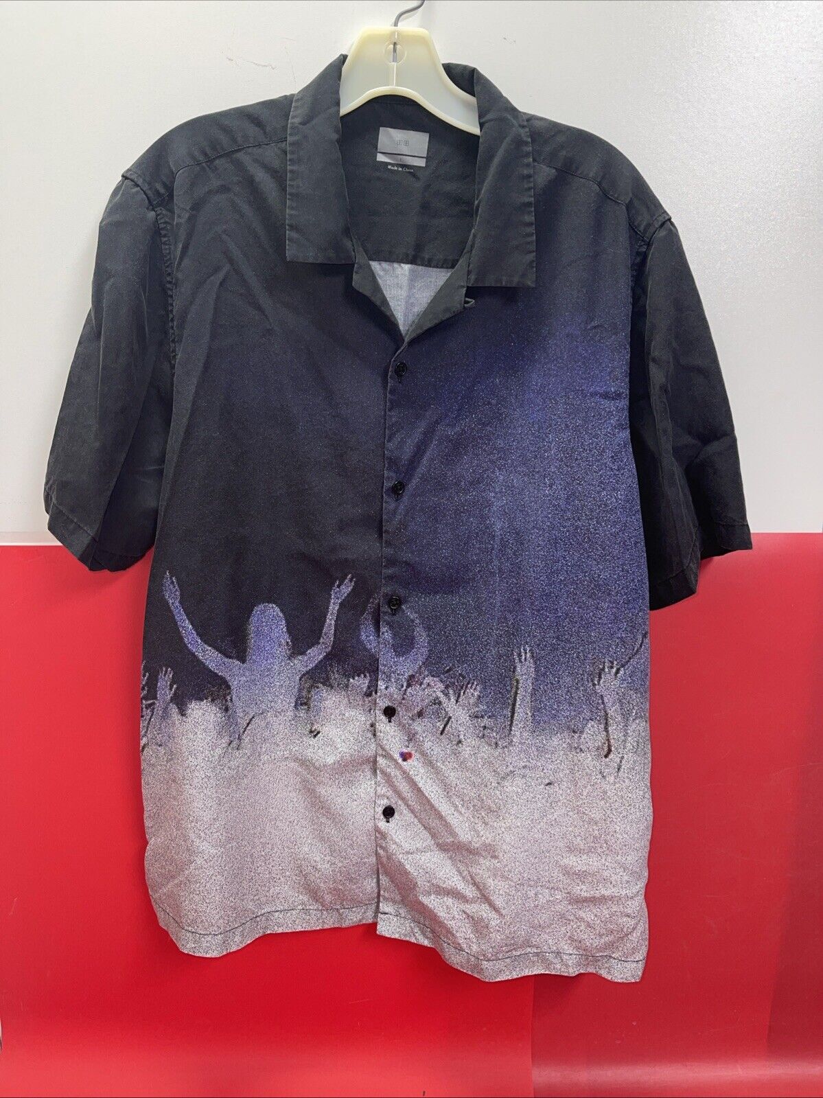 KSUBI dance klass resort ss shirt multi size large