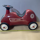 RETIRED Vintage Model 8 METAL Radio Flyer Little Red Roadster Toy Ride On Car
