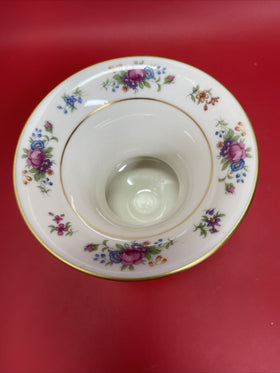 Lenox China Rose Pattern Trophy Style Vase