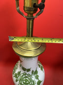 Vintage Boston Consignment Floral 28" Tall Electric Lamp