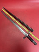 ORIGINAL PORTUGESE M1885 AUSTRIA STEYR ARSENAL MADE BAYONET AND SCABBARD