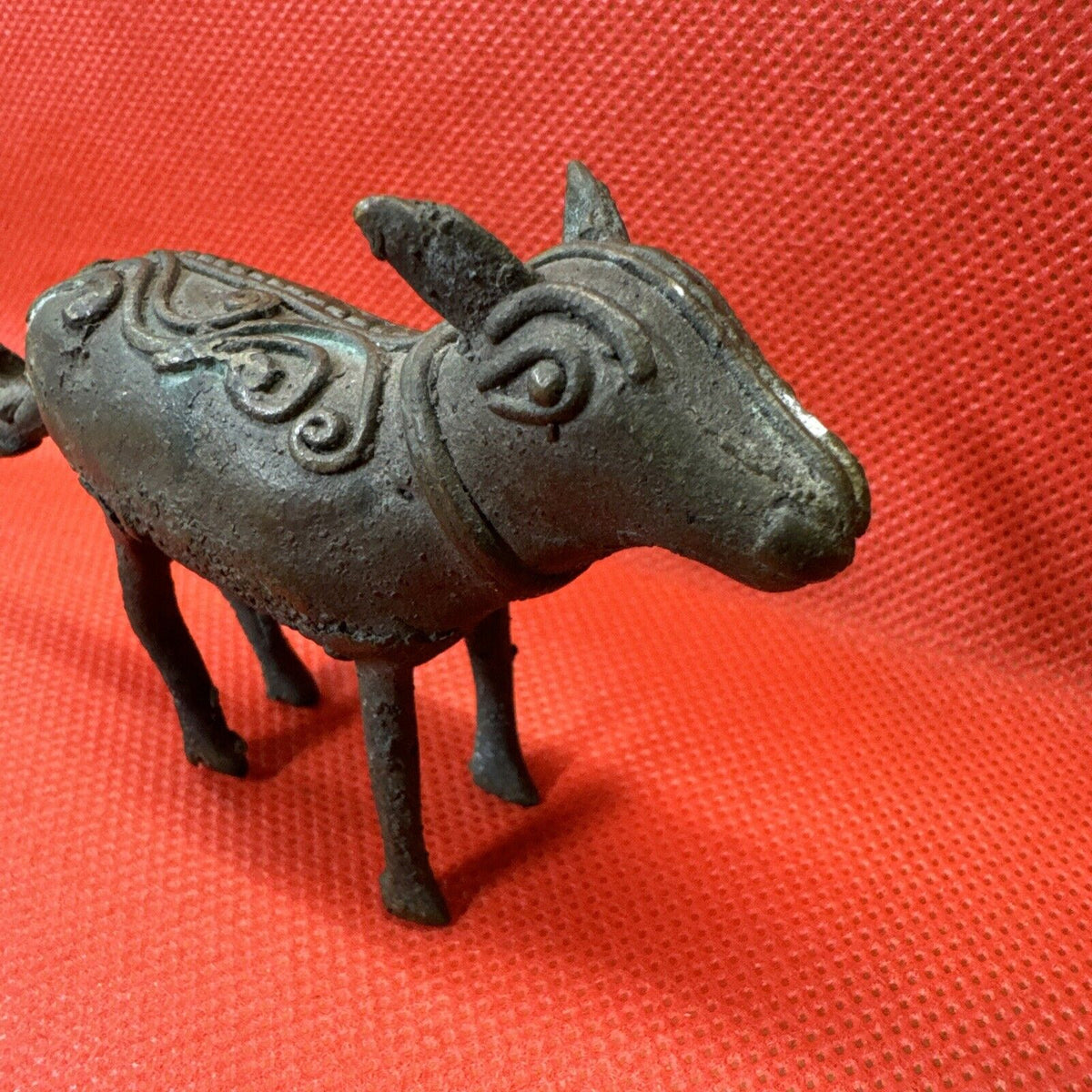 Vintage Bronze Statue Handmade