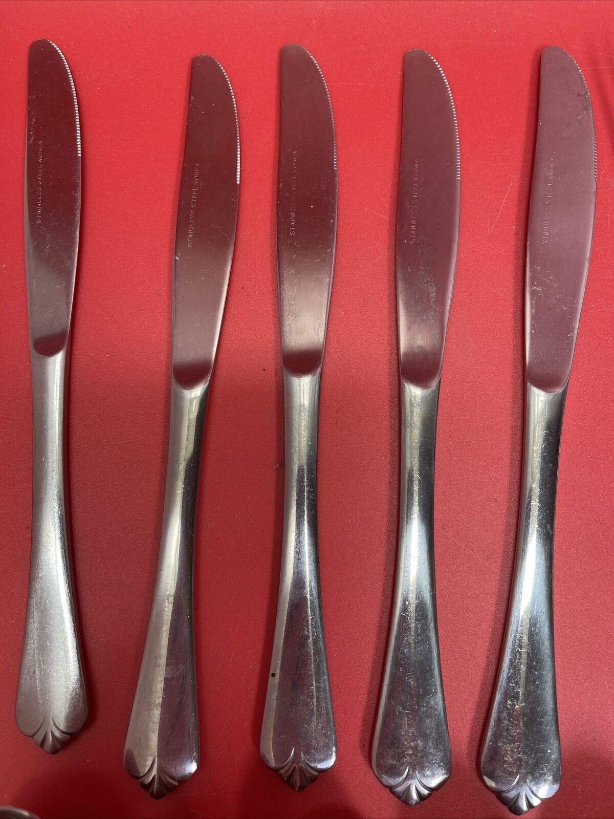 27 Pcs Dinner Forks, Salad Forks, Spoons, Knives