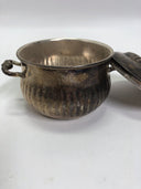 Sheridan silverplate bowl with lid
