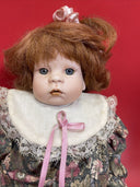 Vintage 17 ''   Gumdrop  porcelain doll