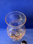 Vintage Glass Perfume Bottle with Stopper