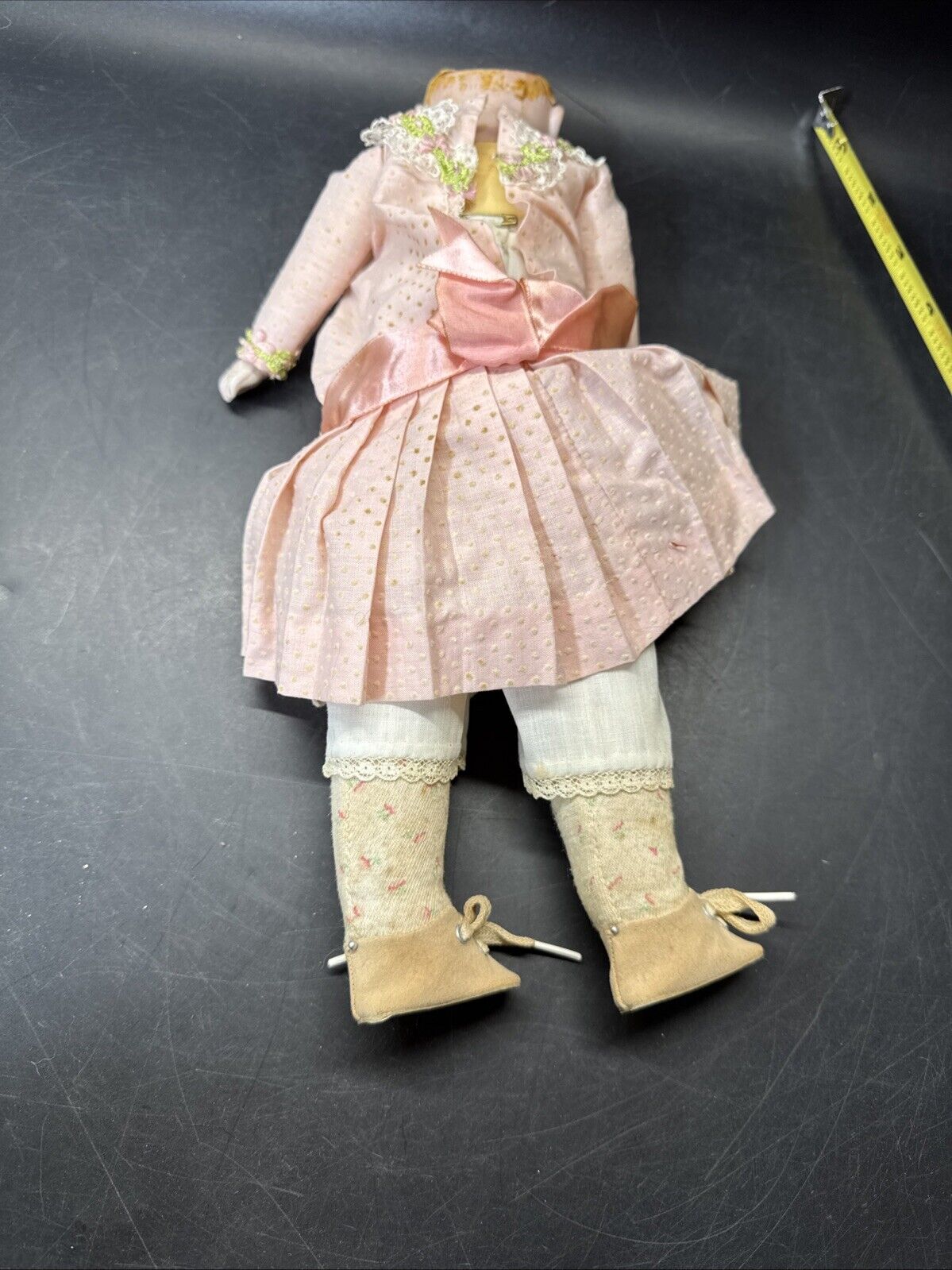 Antique German Bisque Doll 13” No. 370