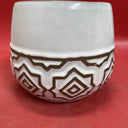 Vintage Ceramic Flower Pot 7”