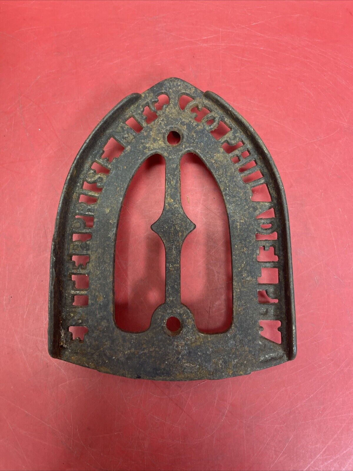 Set of 4 Vintage Cast Iron Trivets # 5