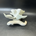 Vintage Collectible 3D Porcelain Flowers/ Lot Of 3