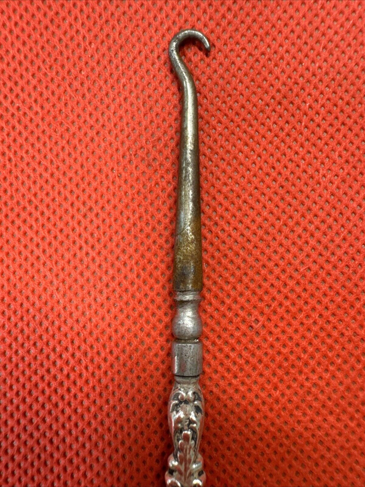 Vintage Handle Small Miniature Button Hook