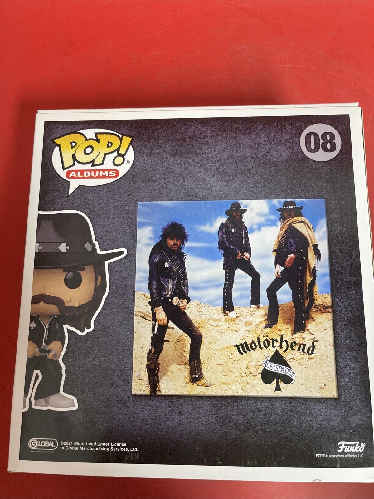 Funko Pop! Album Cover with Case: Ace of Spades #08,Areyou Experienced #24
