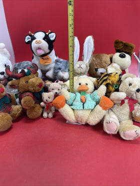 Vintage Plushie Lot 14- Plushies