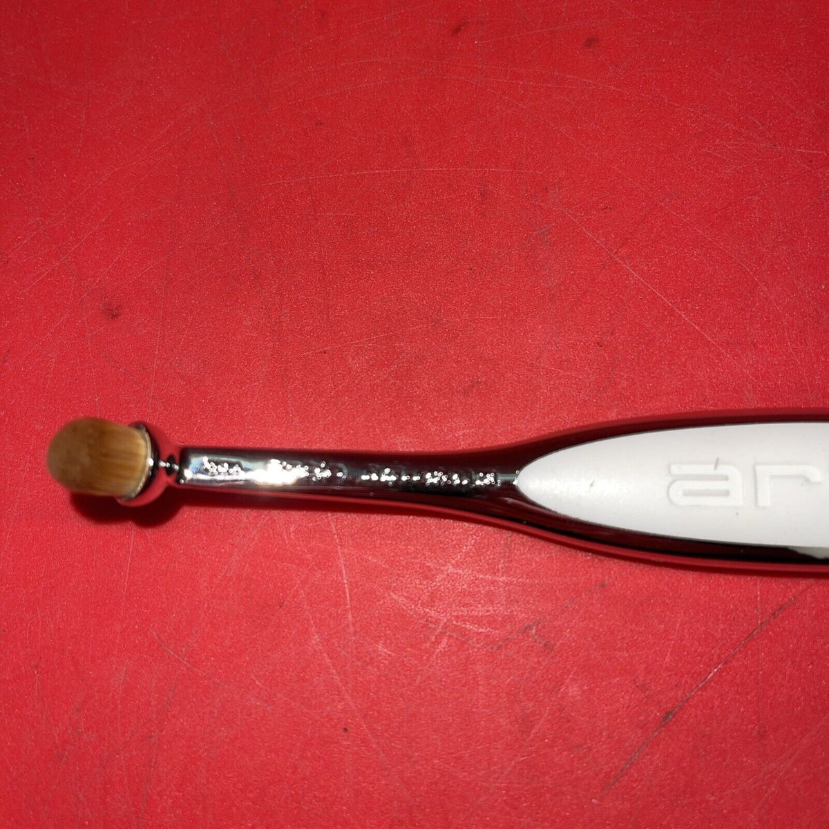 Artis Elite Collection Make-Up Whine Finish Cosme Fibre 5 Brush Set Used #3