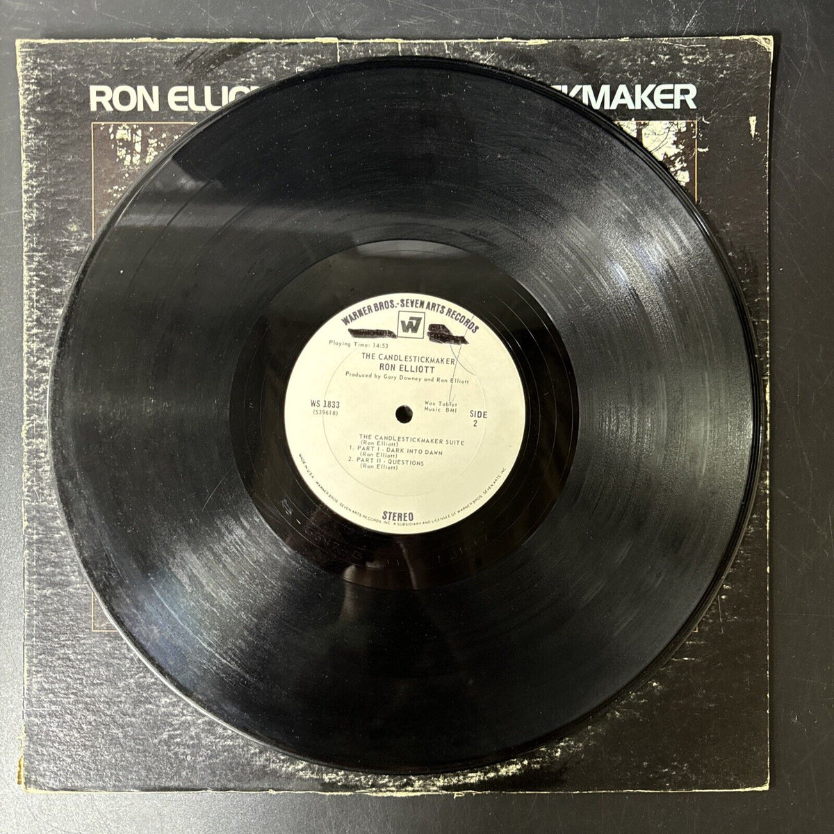 Ron Elliott: The Candlestickmaker Vinyl Record LP