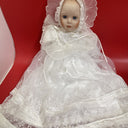 "A Christening" Porcelain Doll By Danbury Mint