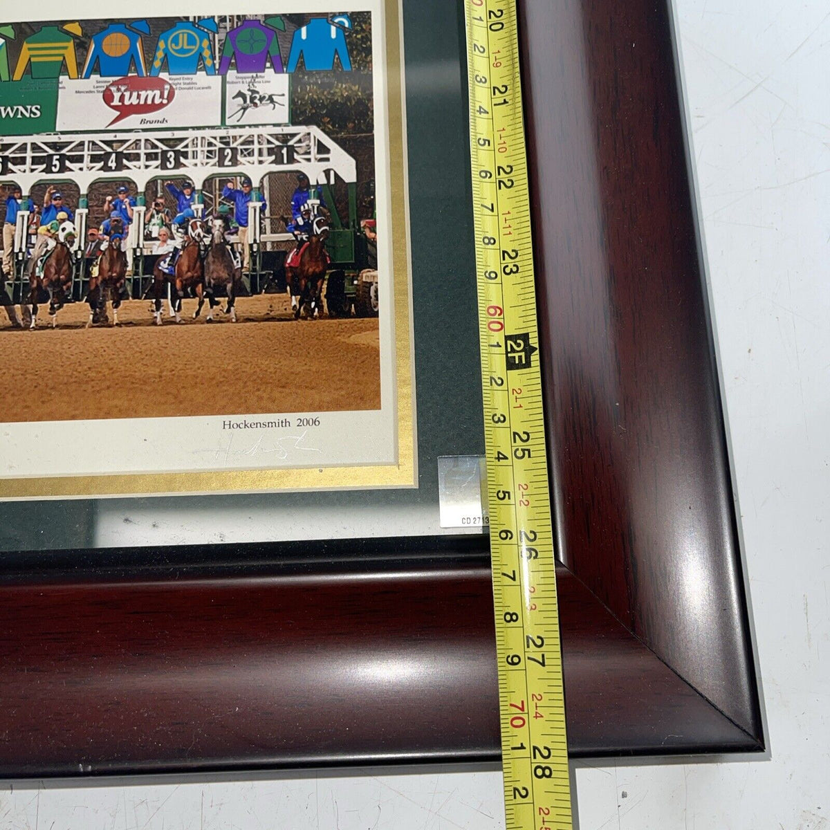 a collection of memorabilia commemorating Barbaro  2006 Kentucky Derby victory