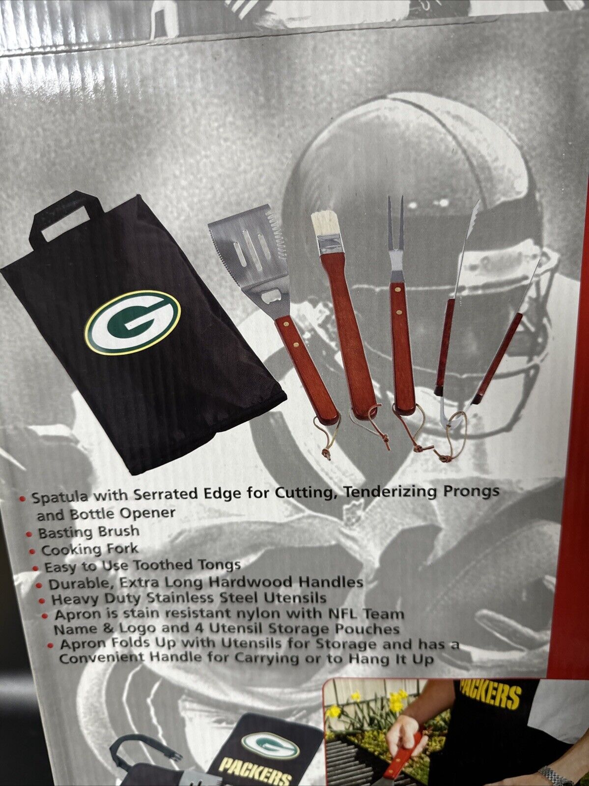 NFL Pittsburgh Steelers 5 Piece BarBeQue Set