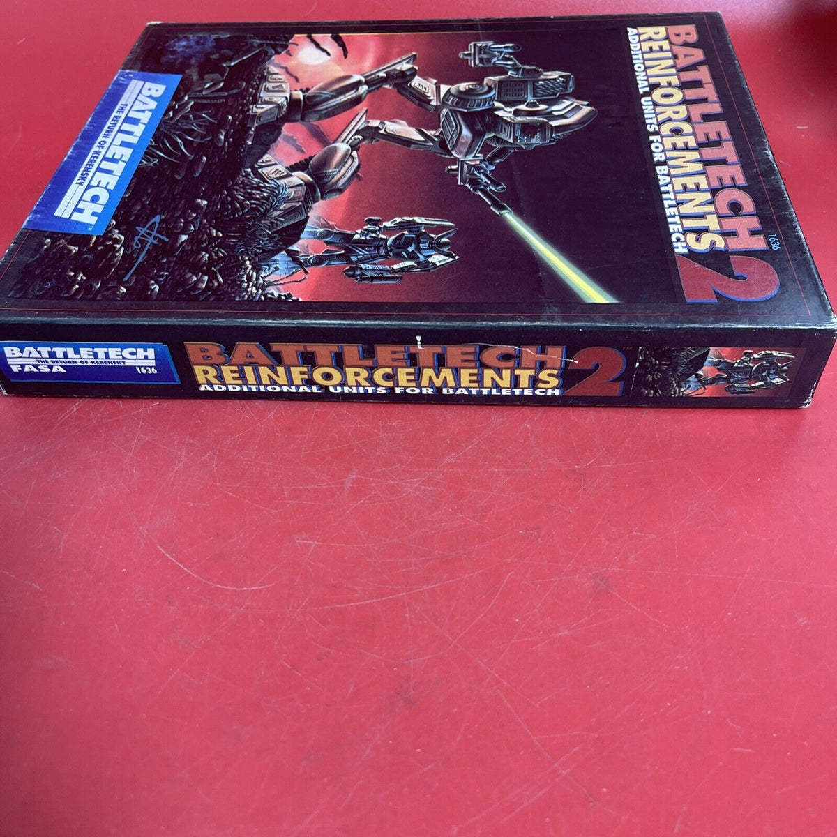 Battletech Reinforcements 2 boxed set, incomplete, Fasa