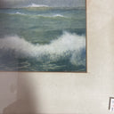 R. Atkinson Fox, Sail Boats Ocean Waves  Framed Print 1908