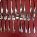 VINTAGE 48 Piece WM ROGERS MFG CO  Stainless Original Roger’s