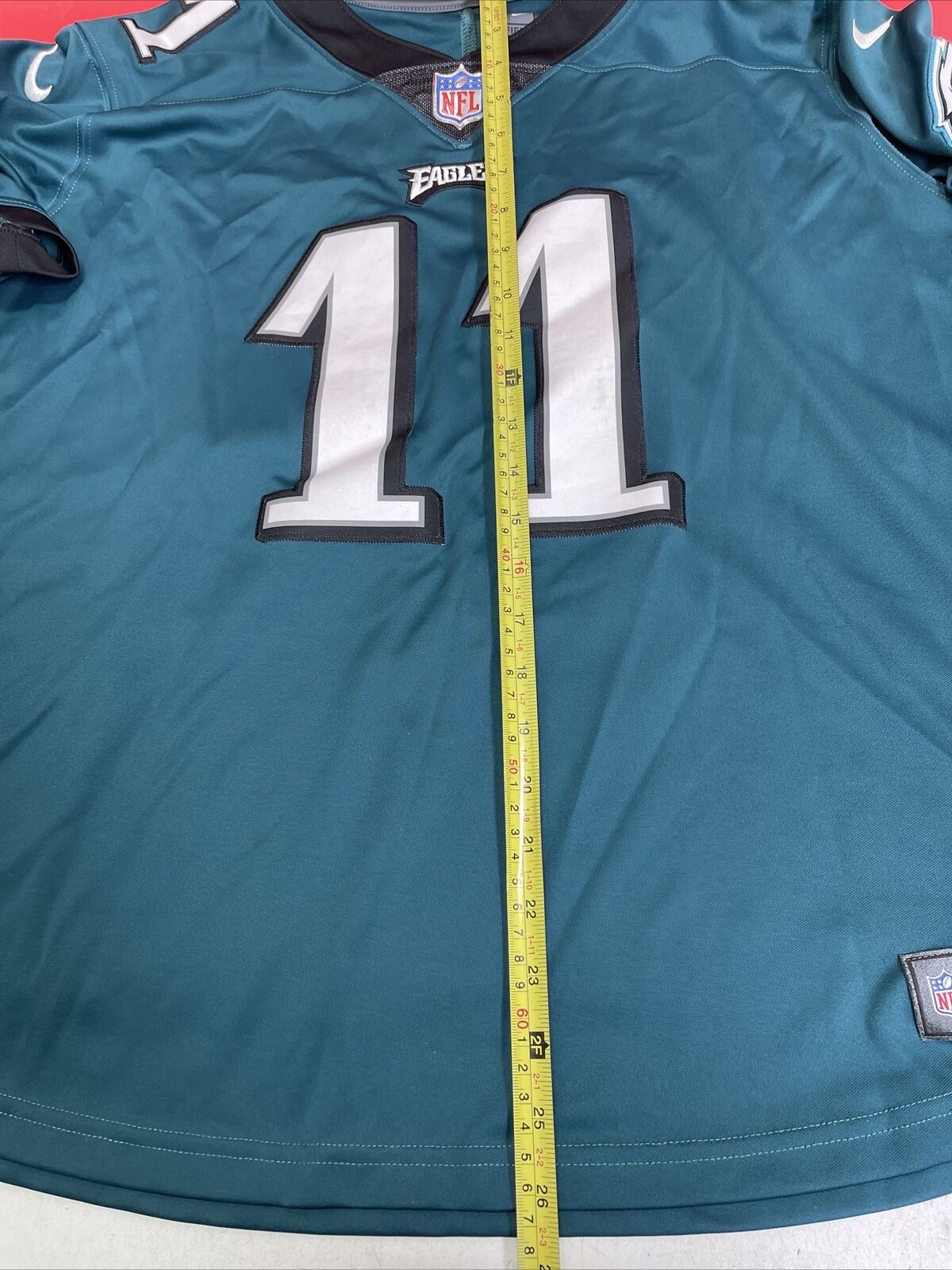 Philadelphia Eagles Carson Wentz Jersey Mens XXL  Nike On Field Dri Fit