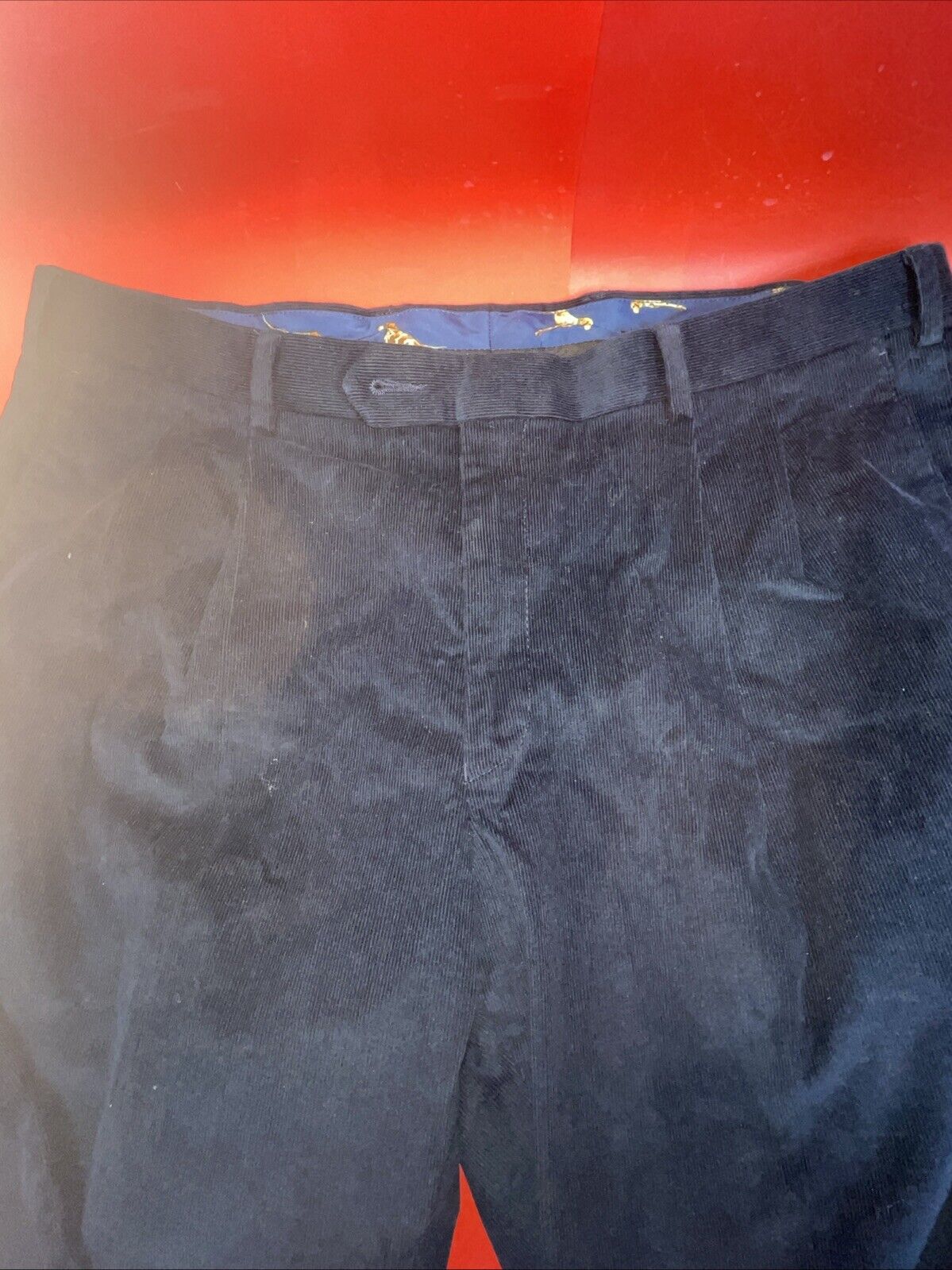 Lauren Ralph Lauren Corduroy Pants Mens 36x30 Blue