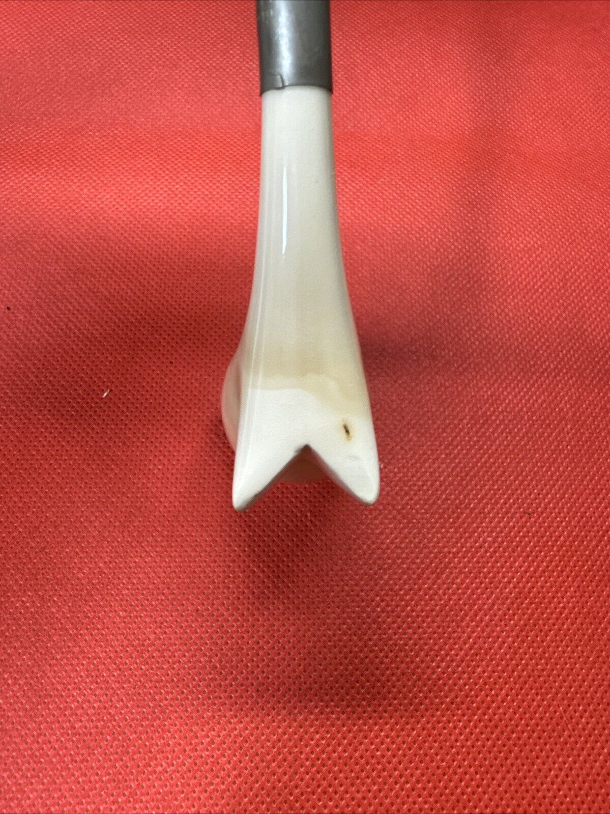 Vintage Porcelain Pipe Goede Waagen Holland