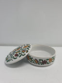 Beautiful Round Lidded Trinket Box