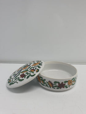 Beautiful Round Lidded Trinket Box