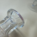 Vintage Clear Crystal Liquor Decanter 10.5” Tall