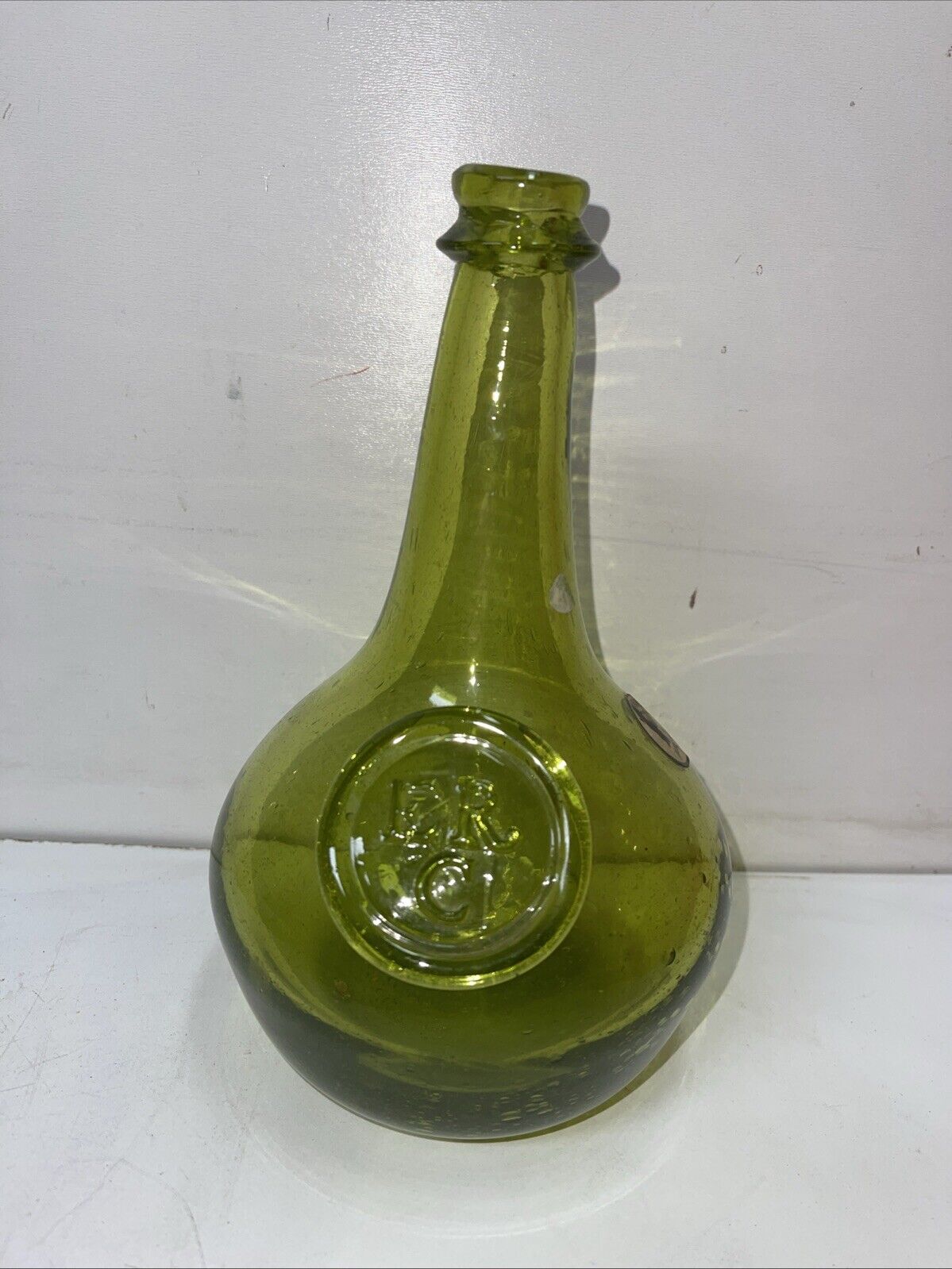 Vintage Colonial Style Handmade Bottle from Jamestown, Virginia (ERC)