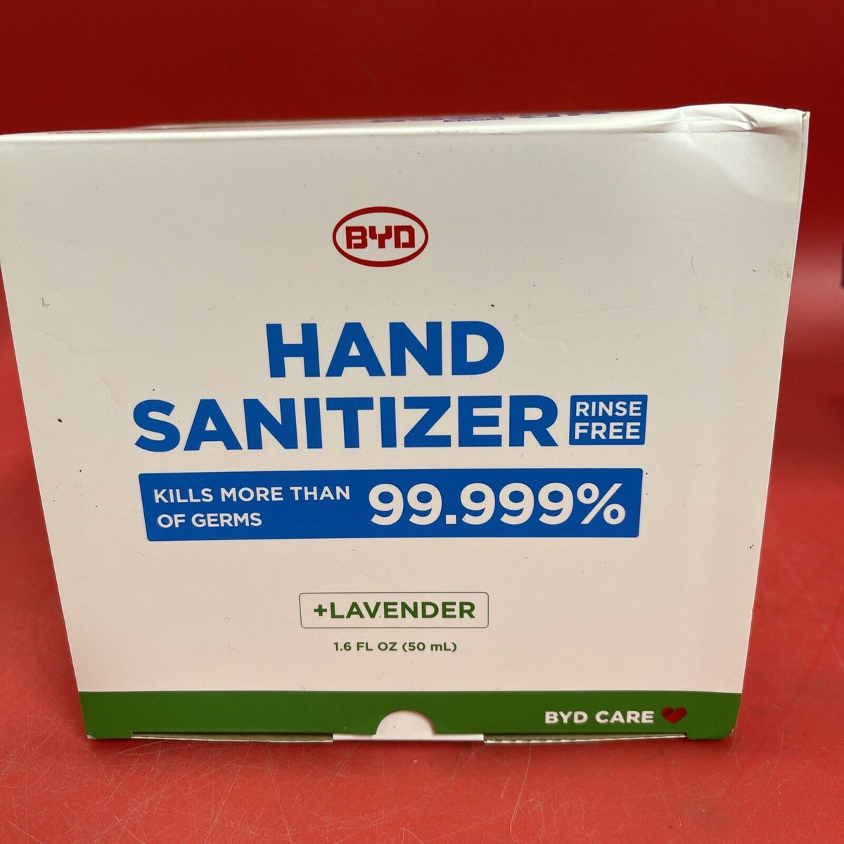 BYD CARE - Hand Sanitizer - Moisturizing Hand Sanitizer, Lavender,19 Per Box