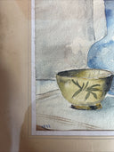 Vintage Painting,, Irises in a Vase’’ 1932 B. Zygarlowski