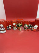 Vintage Avon Christmas Ornaments and Collectibles Lot of 9