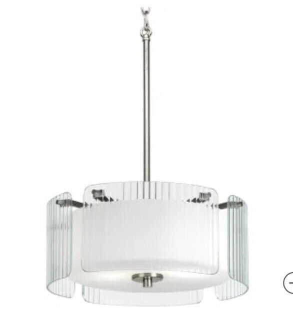 Progress Lighting Coupe Two Light Drum Pendant