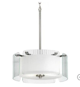 Progress Lighting Coupe Two Light Drum Pendant