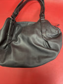 SIMPLY VERA VERA WANG Buena Black Satchel Shoulder Hand Bag Purse