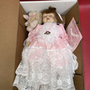 Vintage "ANGEL " By Holly Hunt 15" Angel Porcelain Doll.570/750