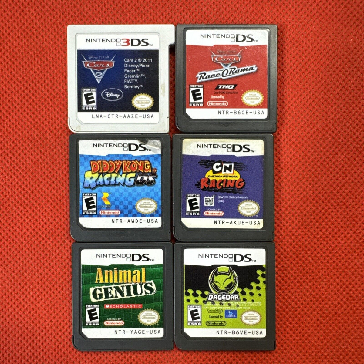 Nintendo DS & 3DS Games/ Lot Of 6, #2