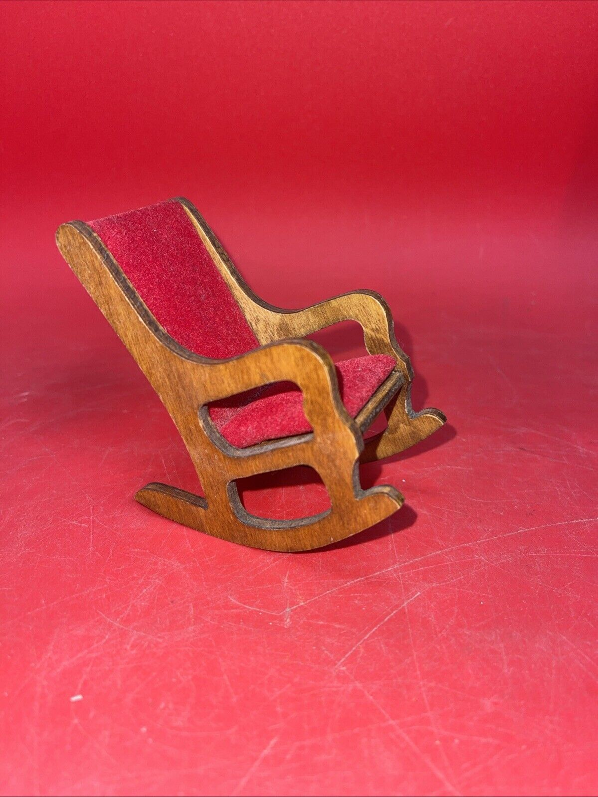 1955 Vintage HALL'S Lifetime Toys "Madame Alexander Kins Doll Chair Rocker"