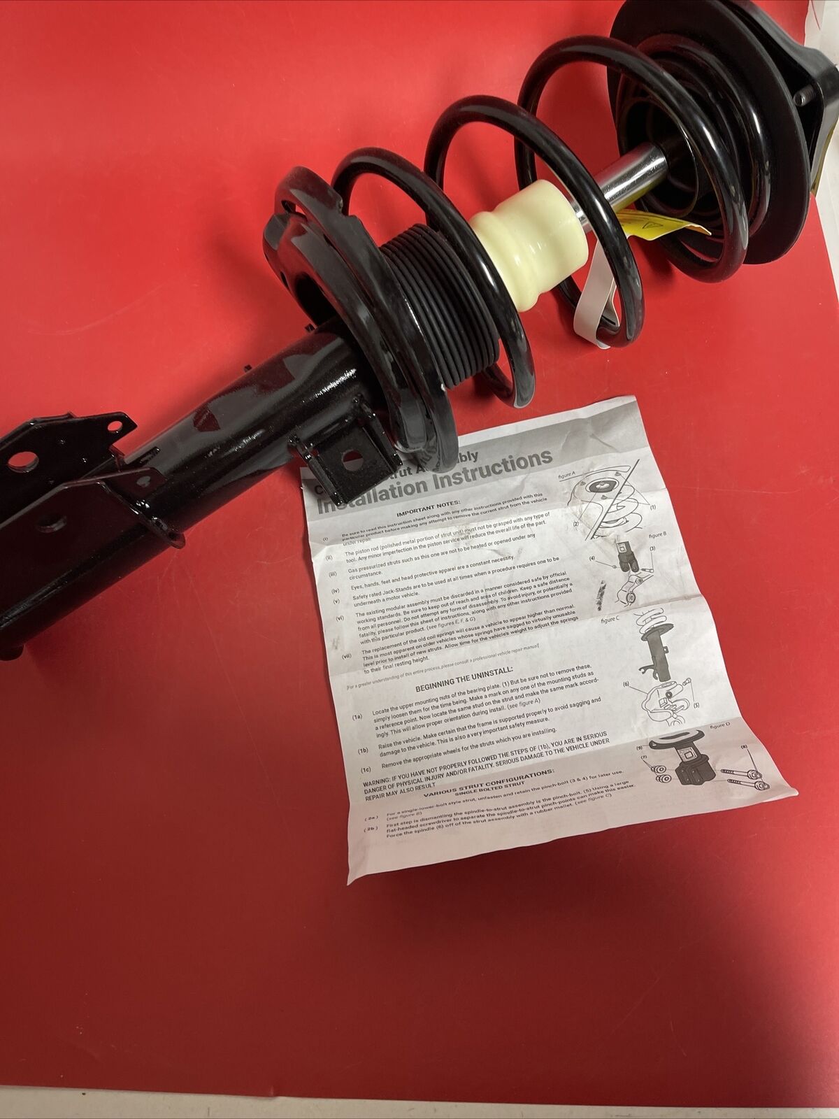 Suspension Strut and Coil Spring Assembly Front Unity 11480