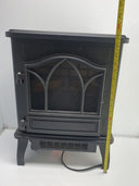Mainstays Space Heater Faux Fireplace Electric Plug In 23”× 17”×9”/Black