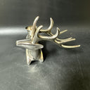 Vintage Metal Deer Candle Holder