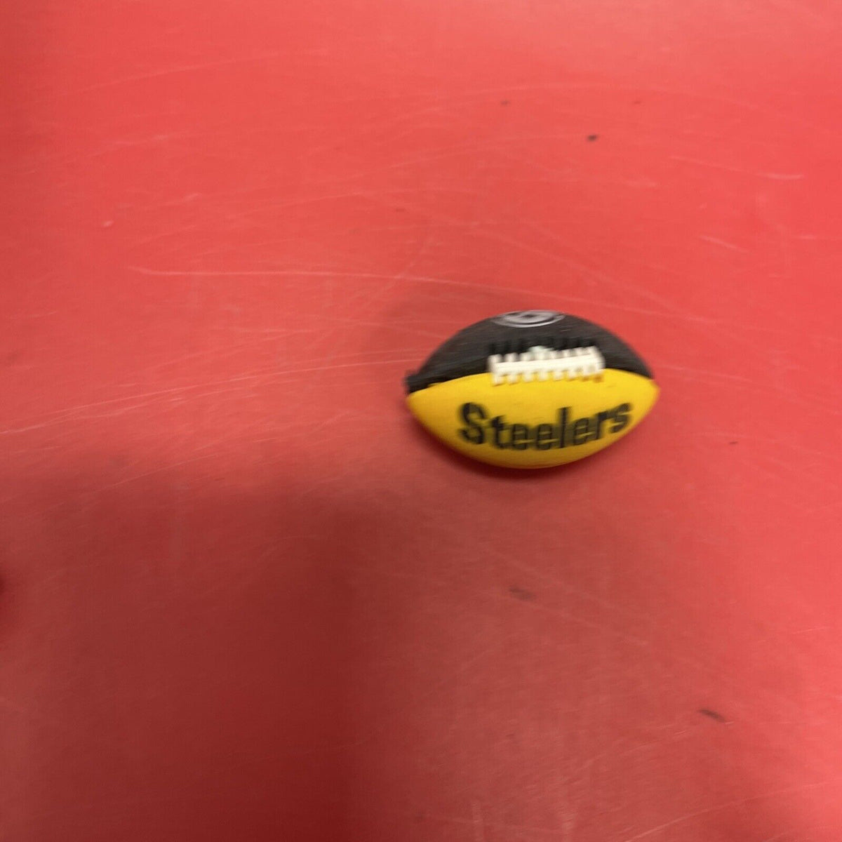 MINI FOOTBALL 5 PIECE RUBBER BUILDABLE 1.5" LONG Lot8 # 2