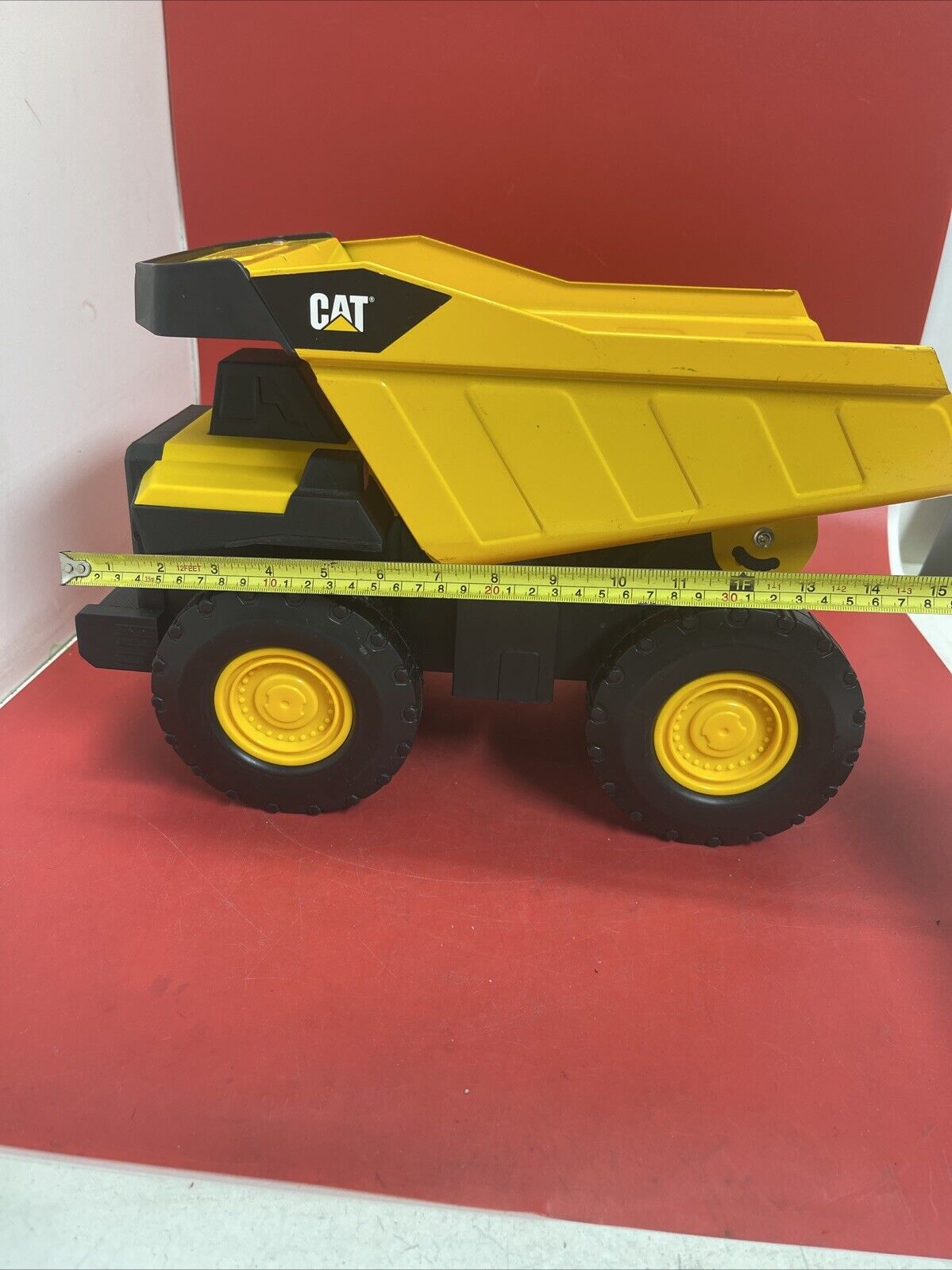 Funrise CAT CATERPILLAR 15" Dump Truck Construction Mighty Steel & Plastic