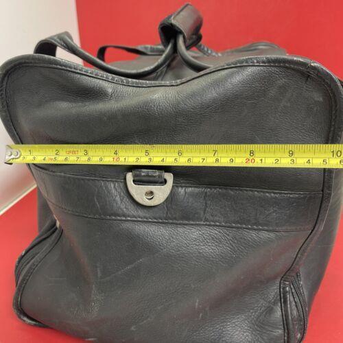 Colombian Black Leather Bag